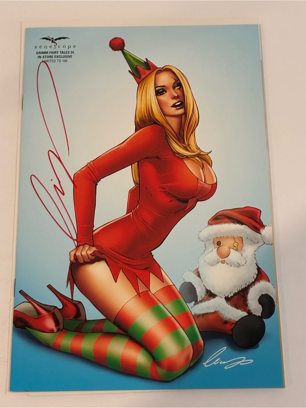 Grimm Fairy Tales #24 Signed Elias Chatzoudis Exclusive LTD 100 Signed 9.6 NM+